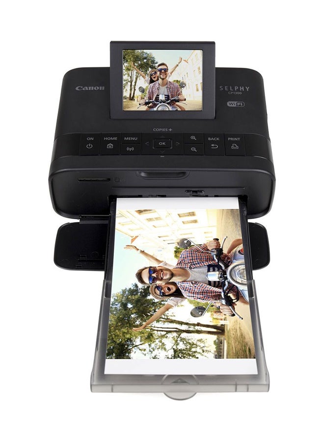 Canon SELPHY CP1300 Wireless Compact Photo Printer Black - Image 5