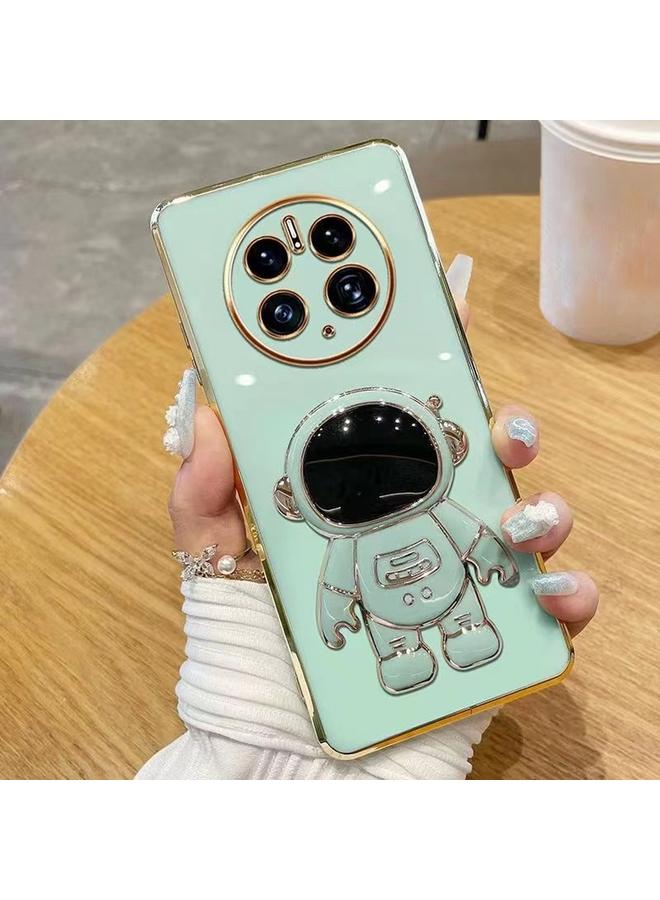 اس-توب جراب لهاتف Huawei Mate 50 Pro، جراب هاتف مطلي بالكهرباء على شكل رائد فضاء - Image 1