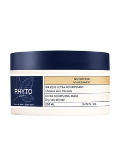Phyto PHYTO NOURISHMENT Ultra-nourishing Mask with Jojoba Oil, For Dry Hair, Hydrating, Moisturizing Mask, 6.76 fl. oz.  - Image 1