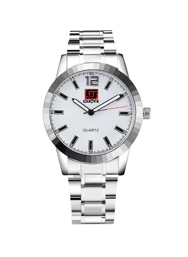 NIBEMINENT Men's Casual Stainless Steel Quartz Analog Watch NNSB03707064