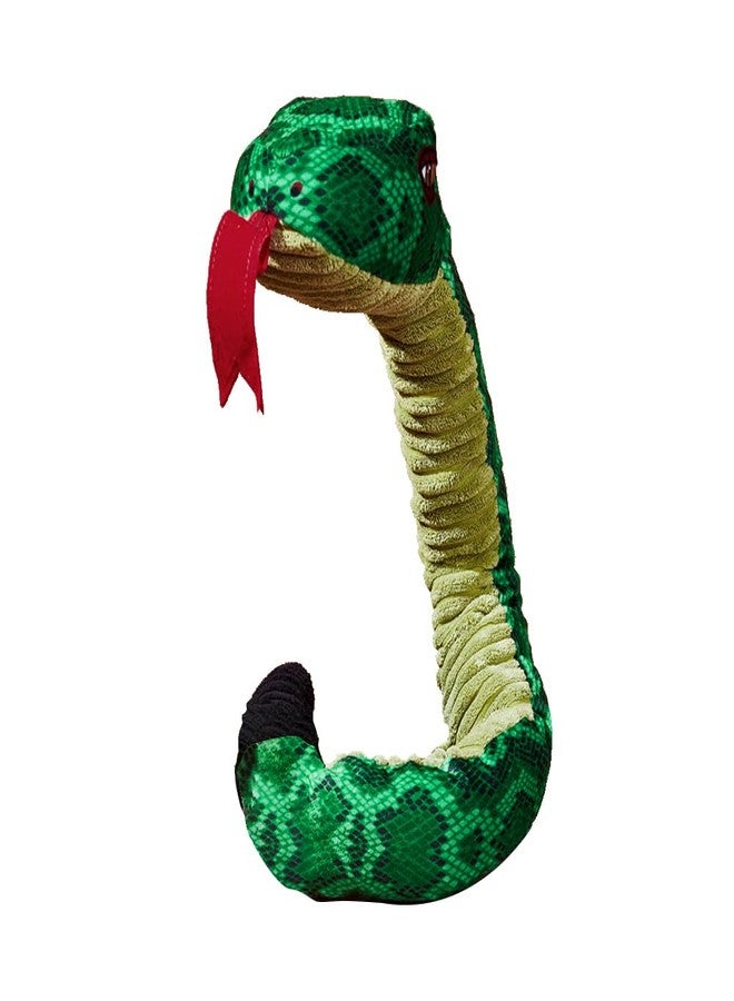 Ibluelover Snake Squeaky Dog Toy Plush Snake Dog Toy 3 Squeakers Doggie Interactive Toys Durable Stuffed Animal Chew Toys for Small, Middle, Big Dogs - Image 1