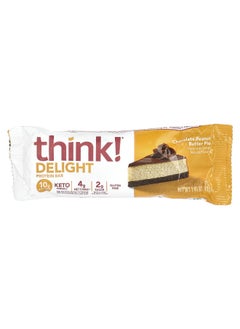 think! Think !, Delight Protein Bar, Chocolate Peanut Butter Pie , 10 Bars, 1.41 oz (40 g) Each  - Image 3