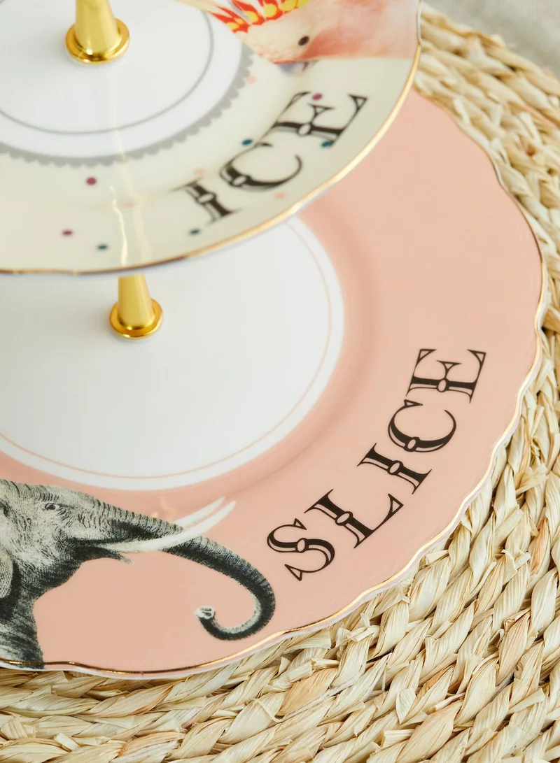 YVONNE ELLEN 2 Tier Cake Stand