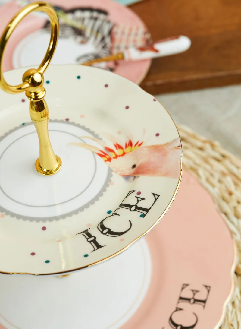 YVONNE ELLEN 2 Tier Cake Stand