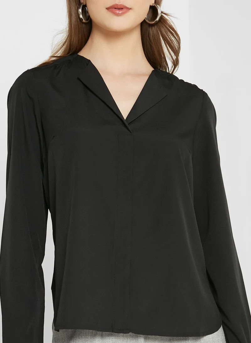 VERO MODA V-Neck Knitted Top