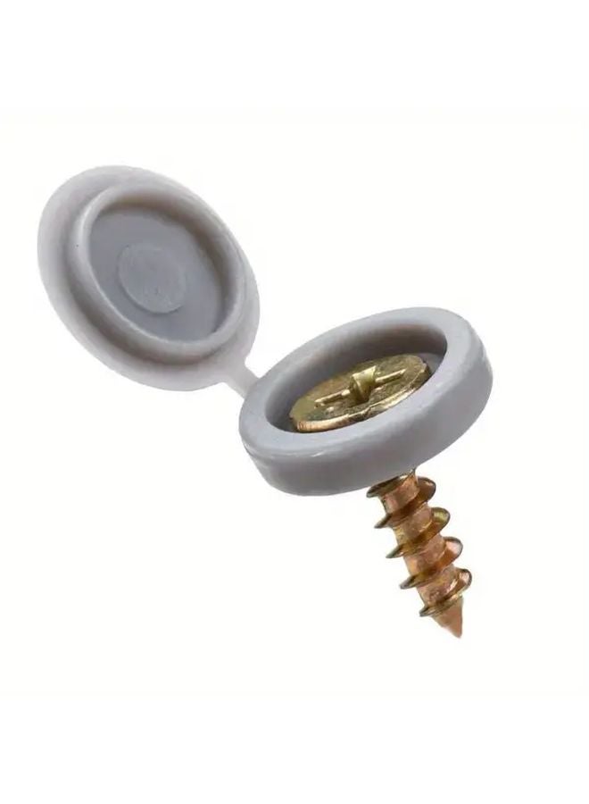 25Pcs Black Screw Cap Covers Furniture Hardware Decorative Protective Caps - Image 3