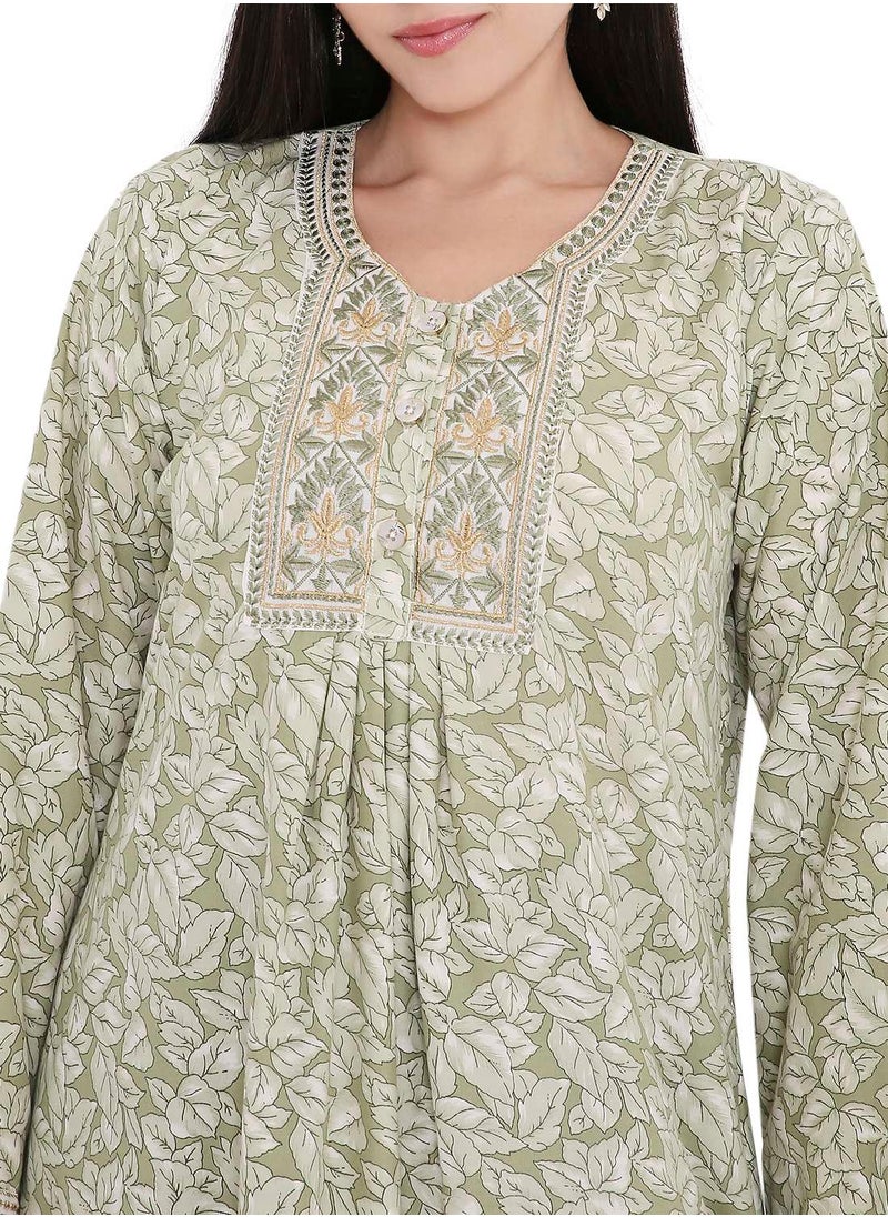 ELEGANT FARASHA WITH UNIQUE THREAD EMBROIDERY AND STYLISH PRINTED MODEST ARABIC KAFTAN JALABIYA DRESS - pzsku/ZF7E645F039DFD1891C91Z/45/_/1739968056/10805ea8-481e-4d9a-973b-be8a110c035d