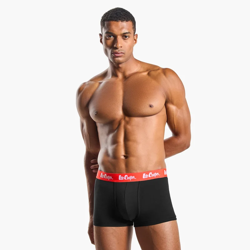 لي كوبر Set of 3 - Lee Cooper Trunk Briefs with Elasticated Waistband