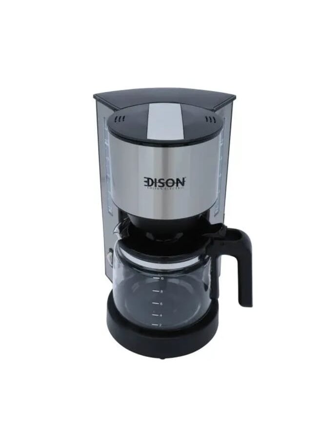 اديسون ماكينة قهوة 1.25 لتر استيل أسود 870-730 واط  - Image 2
