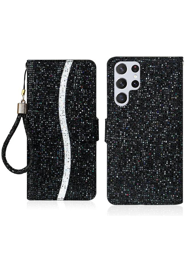 اس-توب جراب لهاتف Samsung Galaxy S25 Ultra 5G جراب هاتف من الجلد اللامع - Image 1