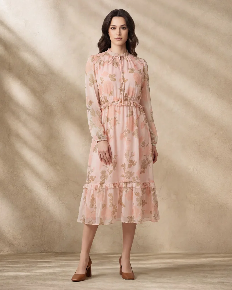 Redtag Women Pink Casual Dress
