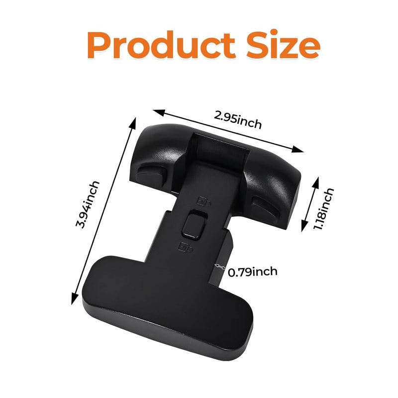 YCT Child Proof Refrigerator Freezer Door Lock Apply to Max 125mm Sealing Strip for Toddlers and Kids no Tools Need or Drill Grey 1PCS - Image 2