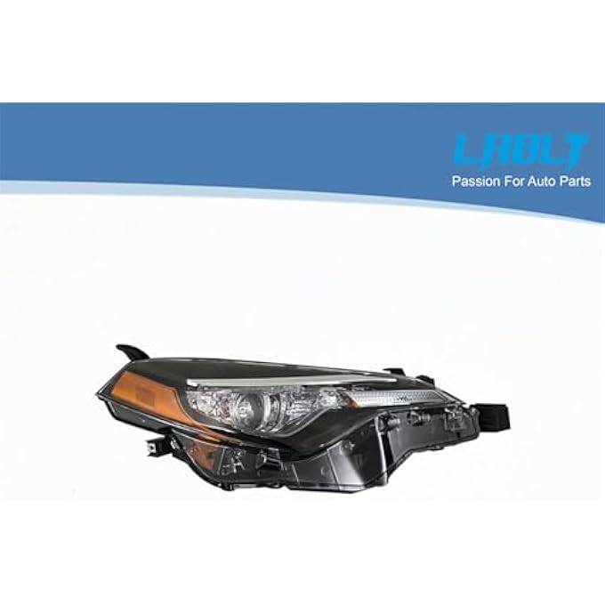LABLT Headlights Replacement For 2017 2018 2019 Toyota Corolla Le Eco L Le Models Headlight Right Passenger Side - Image 2