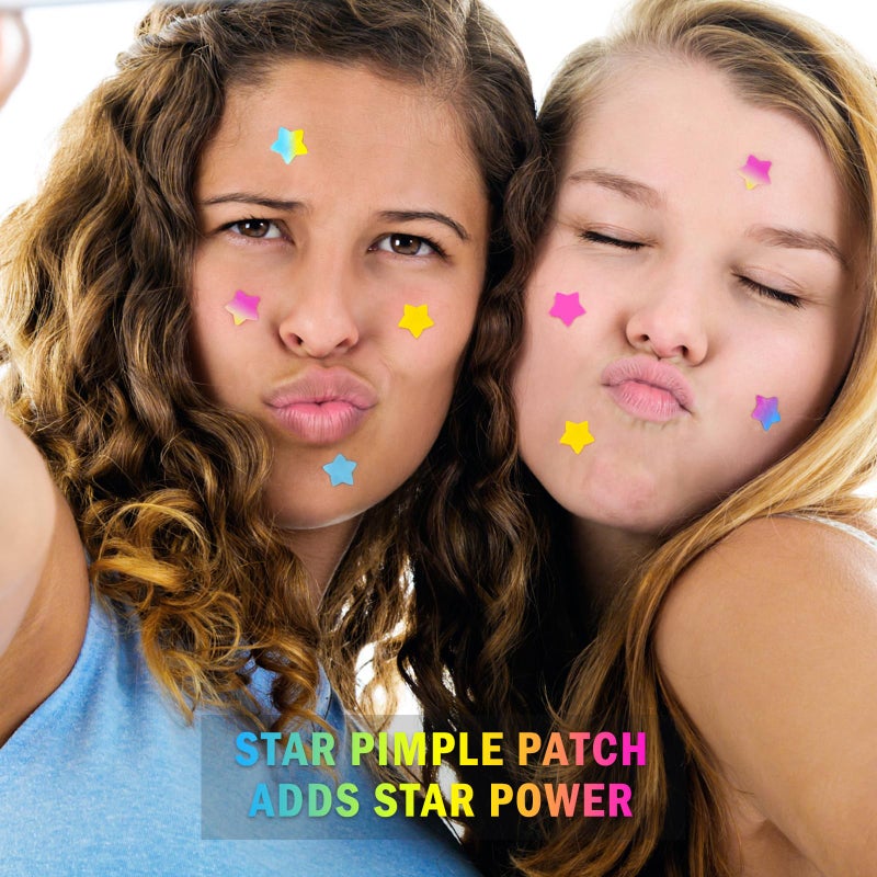 AUSLKA Star Pimple Patches - 150 Count - Hydrocolloid Pimple Patches,Cute Star Shape, 6 Colors,Spot Stickers For Face And Skin,Temporary Mirror - Image 4