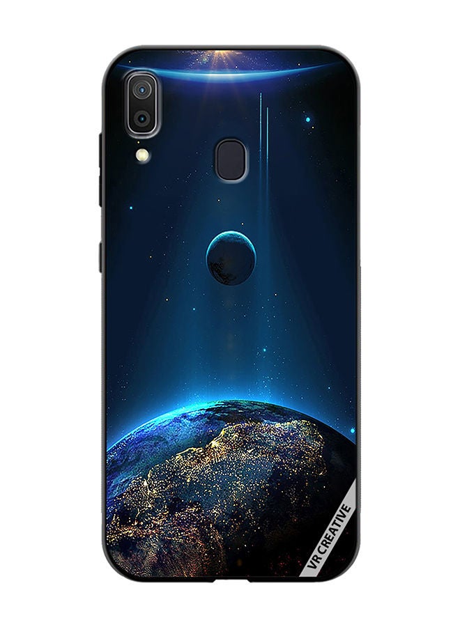 VR CREATIVE Protective Case Cover For Samsung Galaxy A30 Galaxy Design Multicolour - Image 1