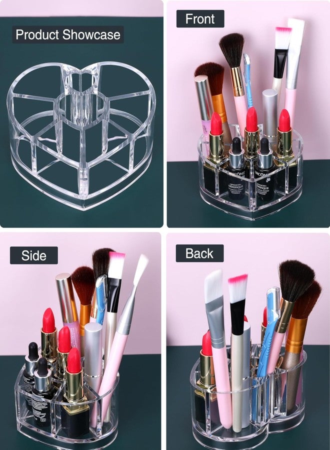 STORIA Makeup Organizer Drawer Desk Multipurpose Plastic Makeup Cosmetic Display Stand Makeup Brushes Lipstick Pencil Mascara Brush Hair Combs and Jewelry Storage Box Dressing Table Organizer - Image 4