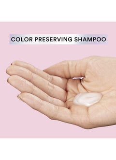Suave Pink Shampoo For Color Treated Hair Vivid Color Sulfate Free Shampoo To Prevent Color Fade 16.5Oz  - Image 4
