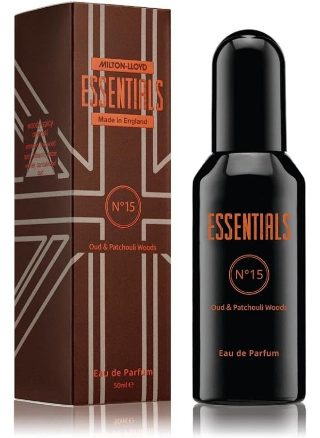 MILTON-LLOYD - Essentials No.15 For Him EDP 50ml - Image 1