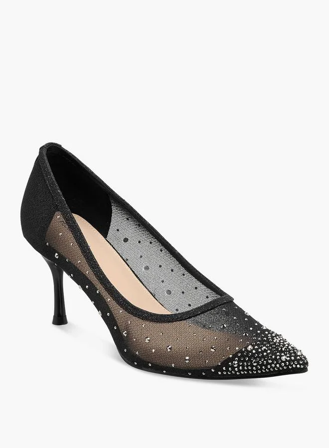 فلورا بيلا من شو إكسبرس حذاء نسائي بكعب خنجر مزين