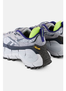 Reebok Kids Boy Zig Kinetica 2,5 Edge Lace Up Running Shoes, Grey  - Image 2