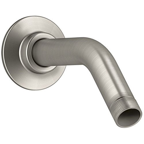 KOHLER MasterShower(R) Showerarm and Flange, 5-3/8" Long, Vibrant Brushed Nickel - Image 1