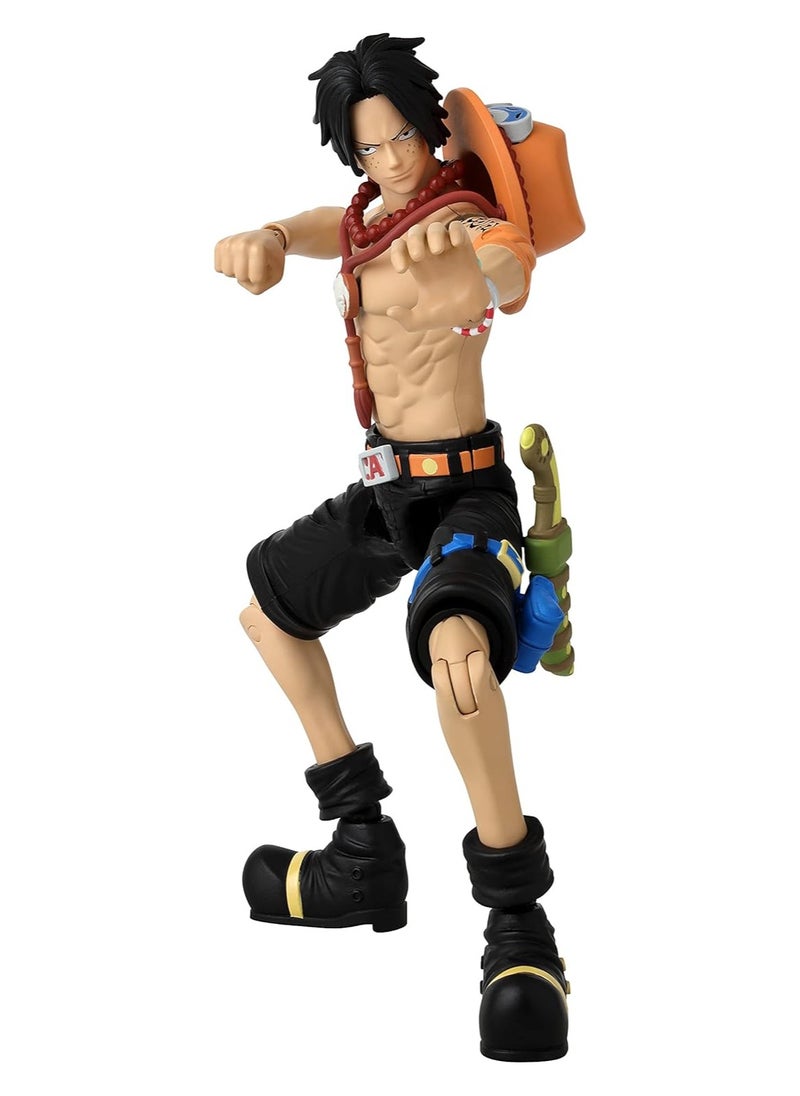 Bandai Anime Heroes One Piece Portgas D Ace 6.5-Inches | Collectible Action Figure | Interchangeable Hands | Perfect Gift for Collectors, Manga & Anime Lovers!  - Image 4