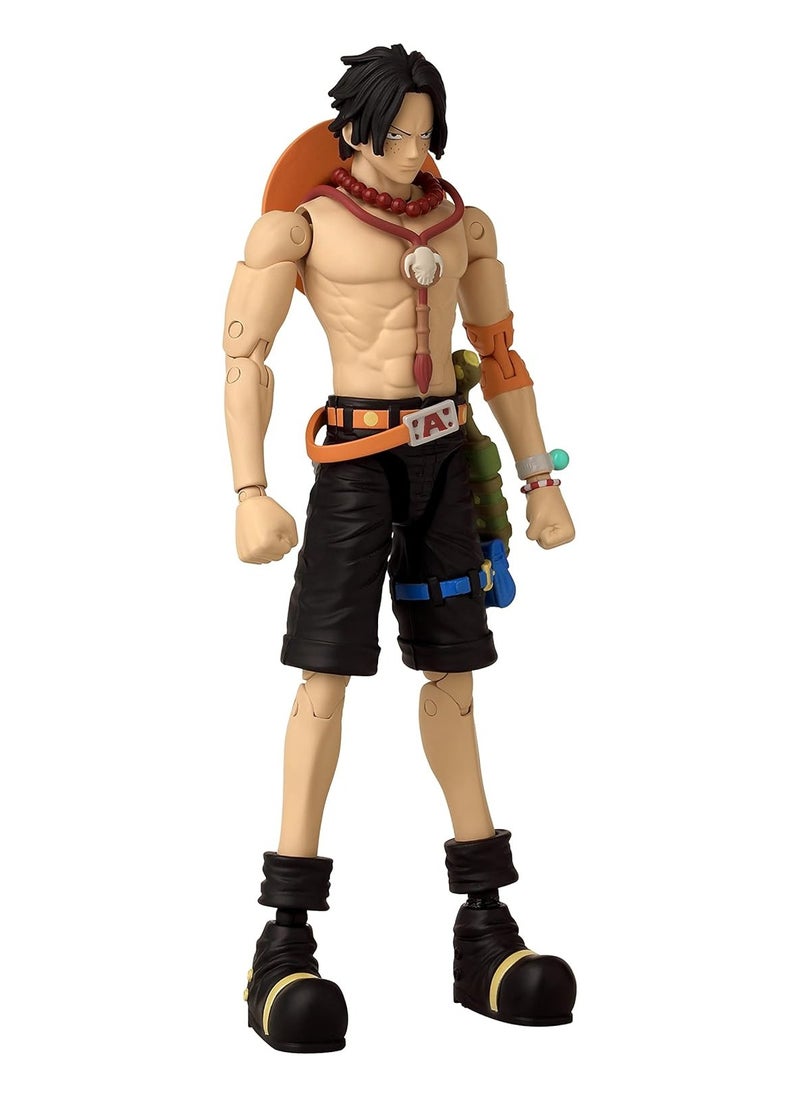 Bandai Anime Heroes One Piece Portgas D Ace 6.5-Inches | Collectible Action Figure | Interchangeable Hands | Perfect Gift for Collectors, Manga & Anime Lovers!  - Image 5