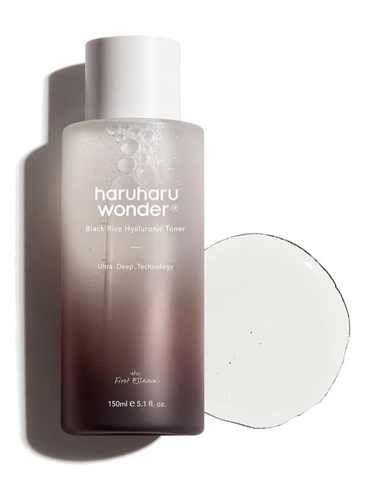 Haruharu Wonder Black Rice Hyaluronic Toner, 150ml  - Image 4