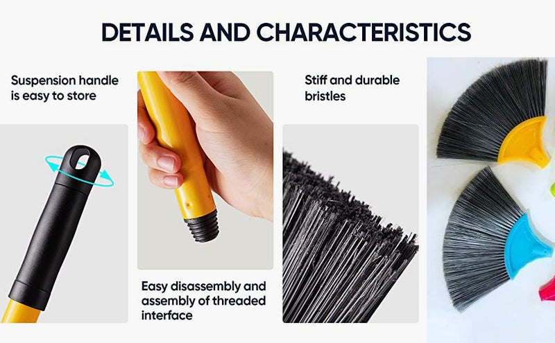 Big Cart Ceiling Cobweb Cleaning Broom Color May Vary - Image 2