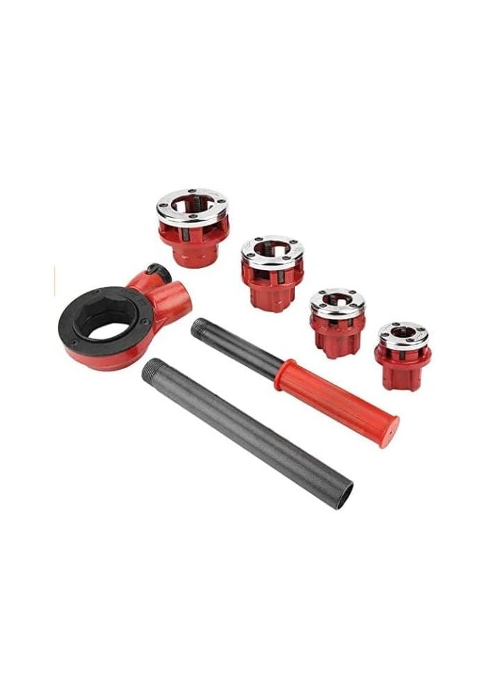 AQ AQSON طقم أدوات السباكة اليدوية AQSON لخرطوم الأنابيب مع 4 رؤوس قوالب للأنابيب من 1/2" إلى 1-1/4" - Image 4