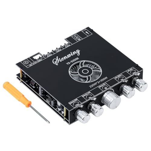 Hosyond YS-S350H TPA3251 2.1 Channel Bluetooth Amplifier 220W×2 + 350W Subwoofer Audio Receiver Class D Amp Board with Bass Treble Control for Home Theater DIY Speakers - Image 1