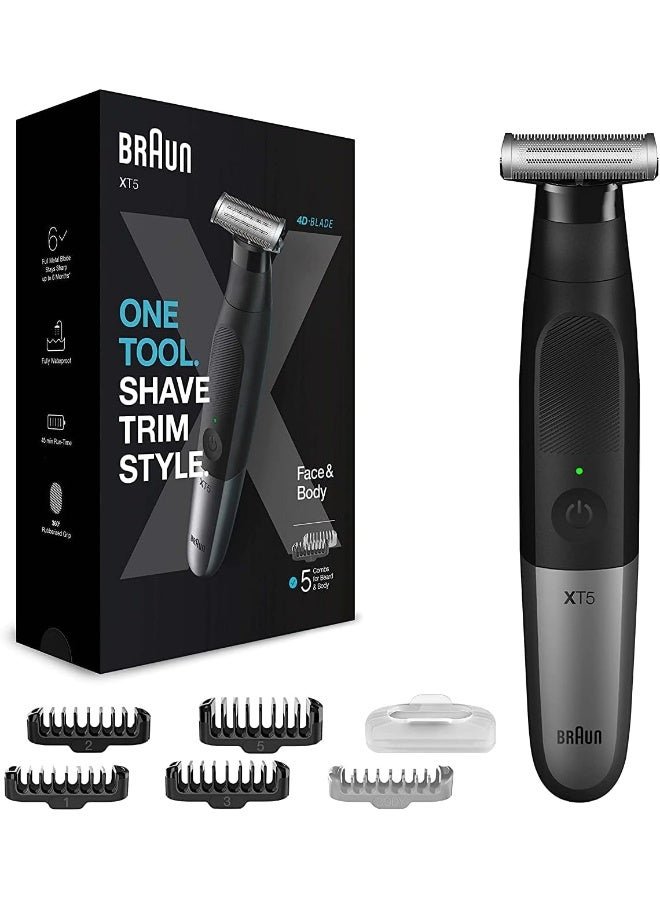 Braun Series X All-in-One Showerproof Beard Trimmer, Shaver, and Body Groomer for Men - Image 1