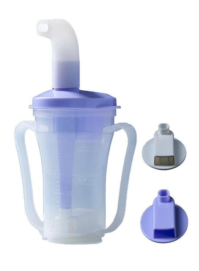 JFGLORIX Dysphagia Regulating Drinking Cup for Swallowing and Disorders People,Dispenses 5cc or 10cc of Liquid Each Time,No Thickener is Used.Helps to Prevent Choking - Image 1