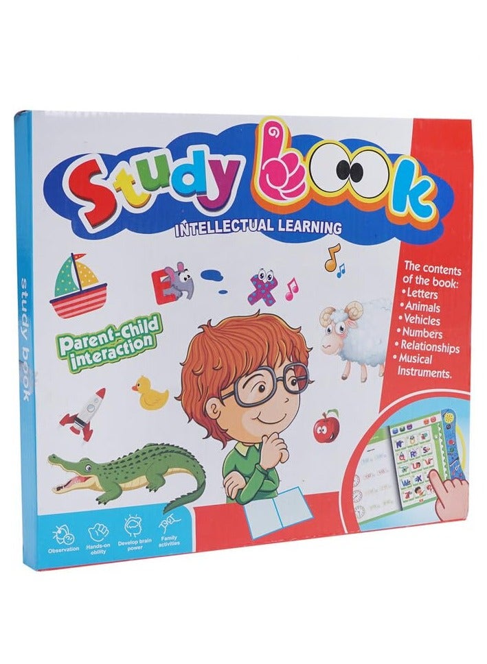 بيبي كارا كتاب تعليم صوتي تفاعلي للأطفال موسيقي إنجليزي تعليمي صوتي للأطفال من عمر 3 سنوات فما فوق - Image 2