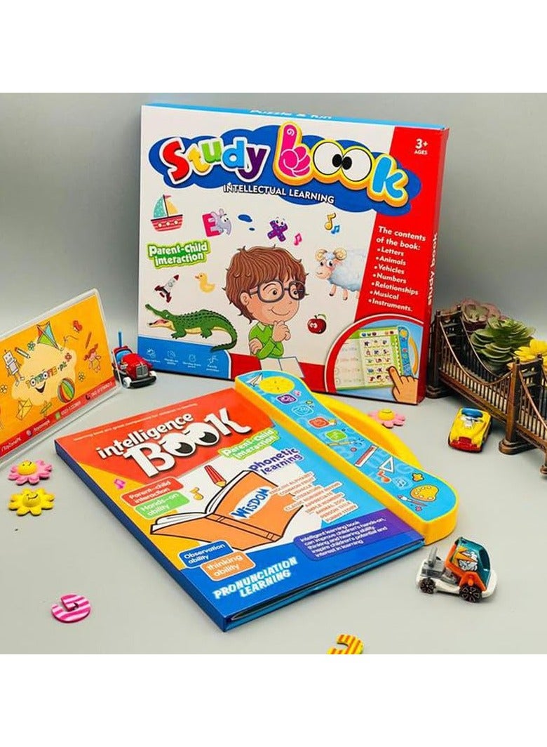 بيبي كارا كتاب تعليم صوتي تفاعلي للأطفال موسيقي إنجليزي تعليمي صوتي للأطفال من عمر 3 سنوات فما فوق - Image 4