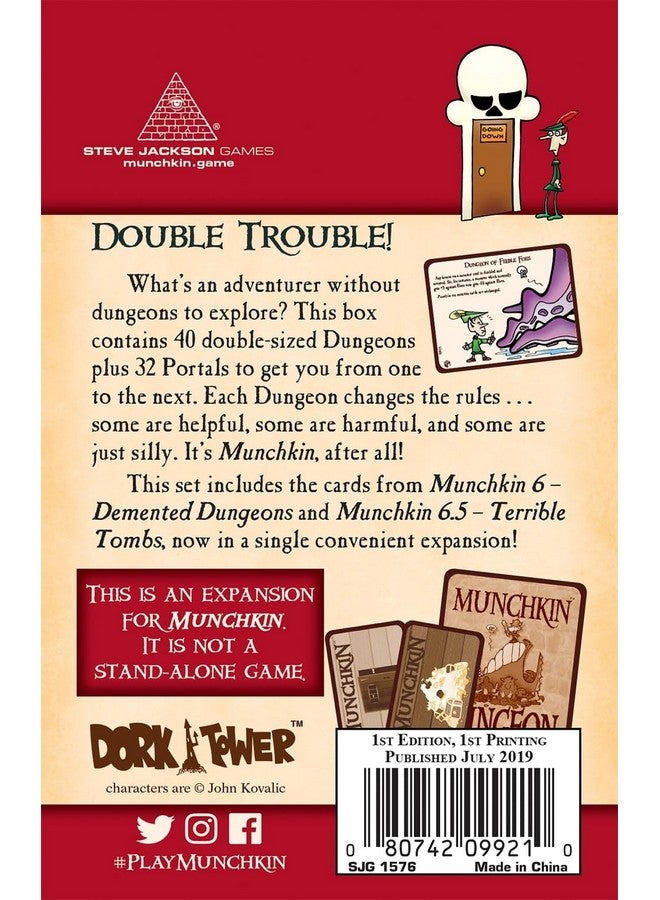 Steve Jackson Games Munchkin 6 Double Dungeons - Image 3