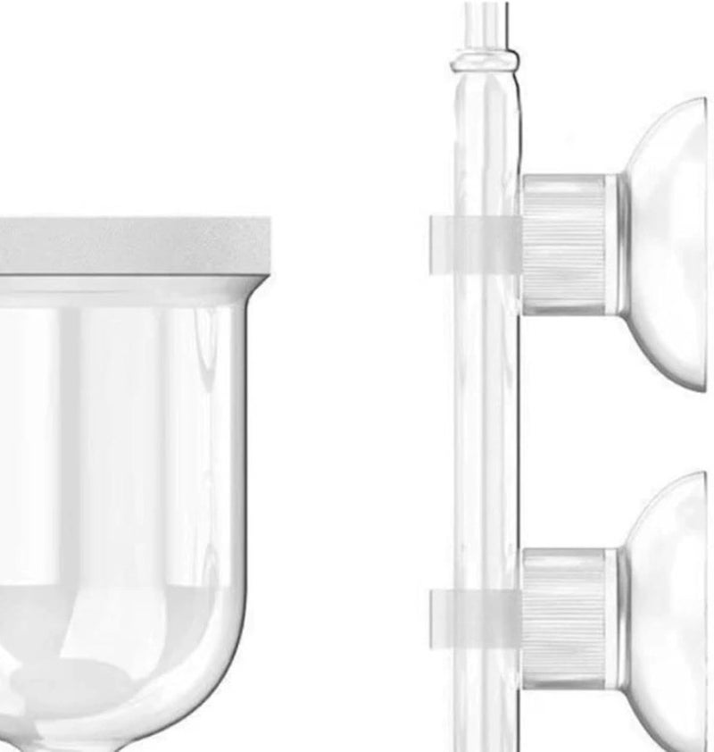 Glass CO2 Accessory with Suction Cups for Tank Diameter 3.5cm - Image 2