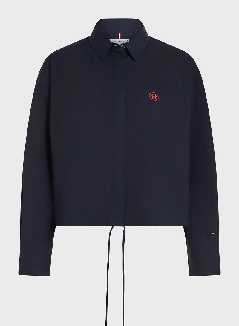 TOMMY HILFIGER Logo Knitted Jacket