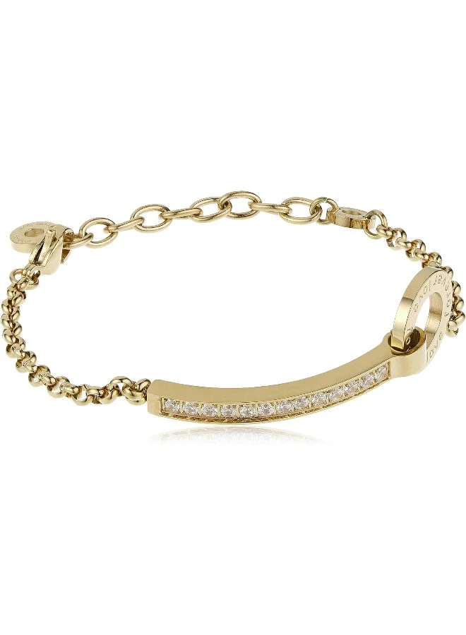 Lee Cooper LEE COOPER Women's Stainless Steel Gold Bracelet - LC.B.01033.110