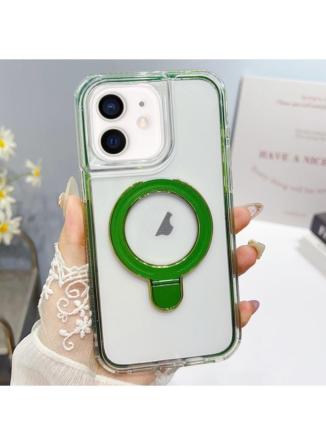 اس-توب جراب هاتف شفاف 3 في 1 مع حامل MagSafe لهاتف iPhone 12 / 12 Pro - Image 1