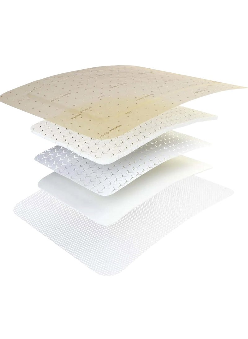 مولنليك لصقات ميبيلكس مقاس 7.50CM*7.50CMللجروج الصعبه وقرح الفراش (العلبه : خمس حبات ) - Image 3