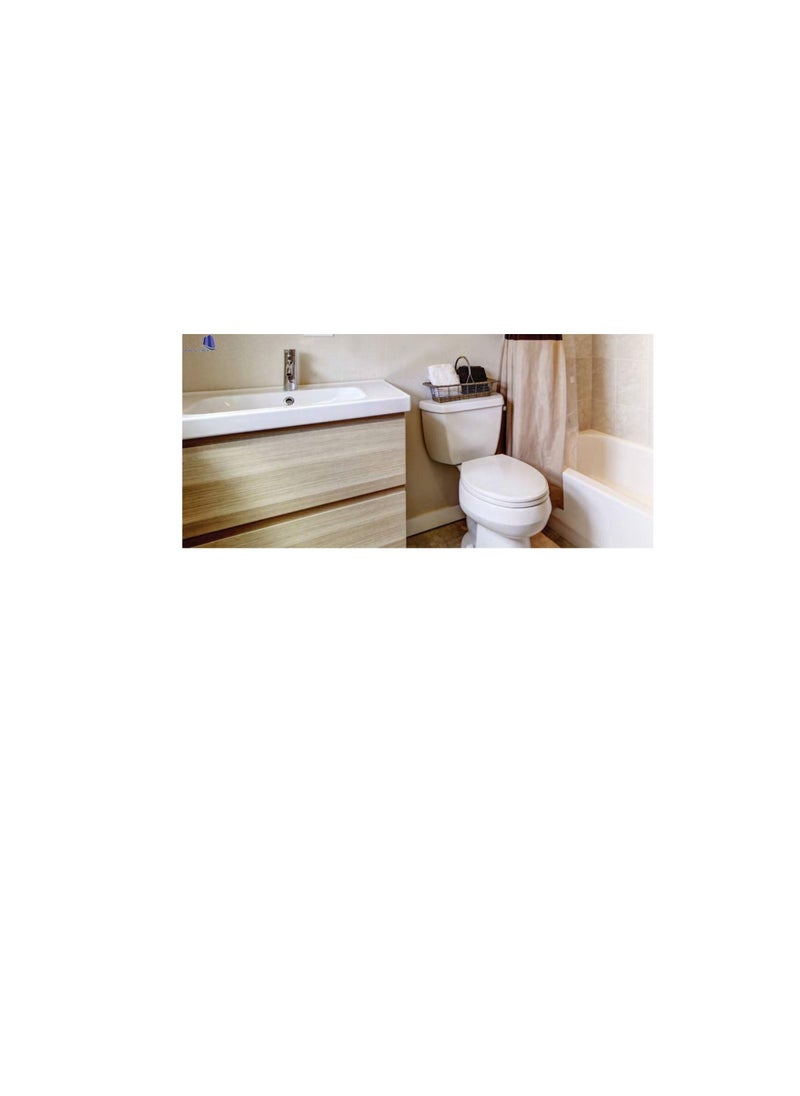 Generic - High Quality PP WC Eccentric Connector Pan Connector for Toilet (Straight) - Image 1