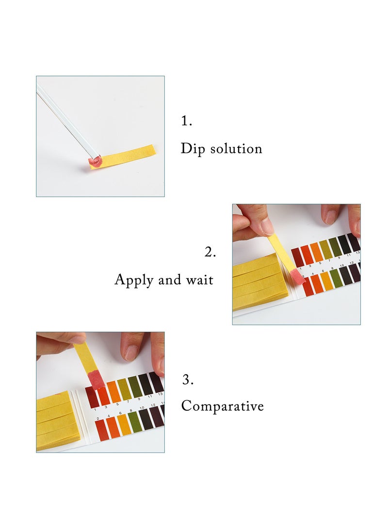 80 Strips Full Range pH Test Strips, 2 Packs - Image 5