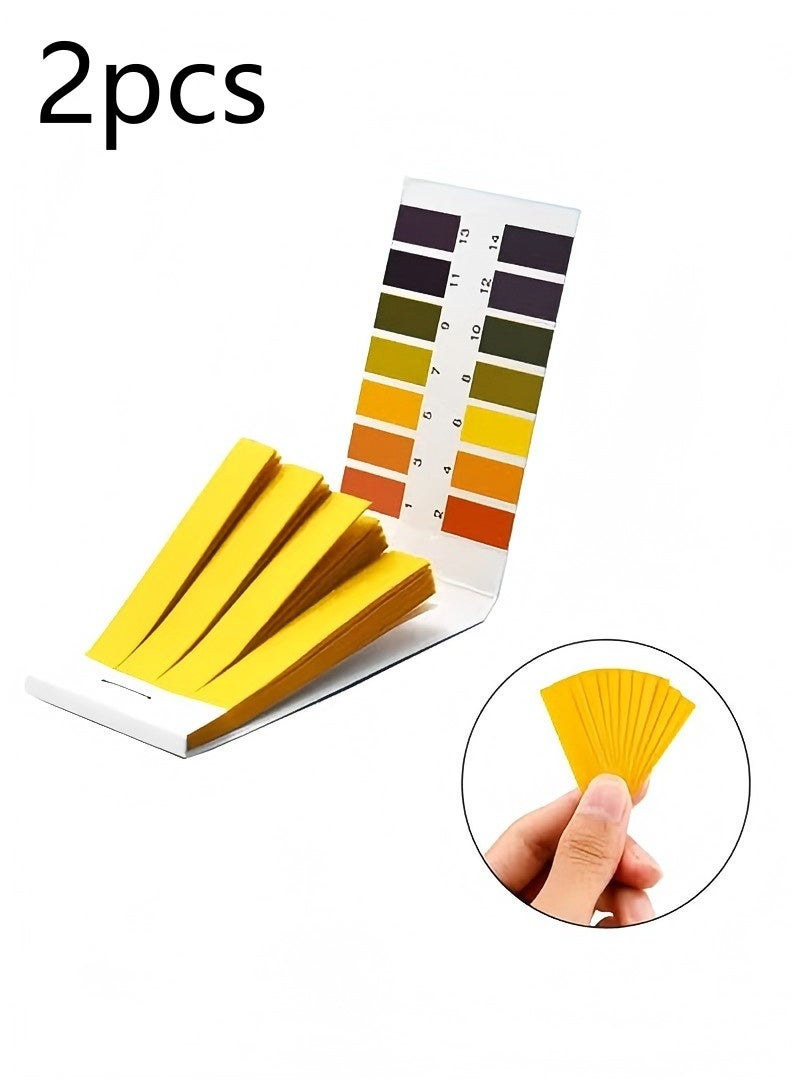 80 Strips Full Range pH Test Strips, 2 Packs - Image 1