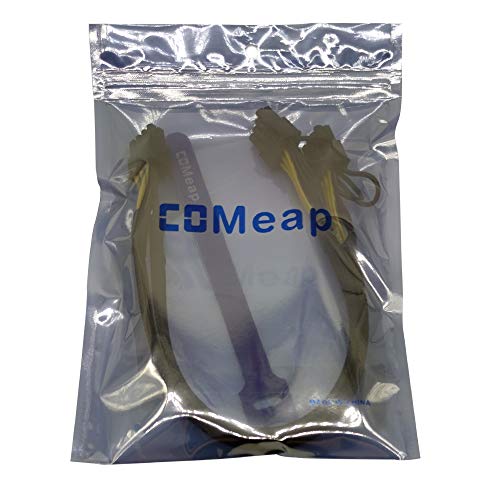 COMeap GPU Power Cable for Dell T3600 T3610 T5600 T5610 T5610 T7600 T7610 5810 T5810 T7810, 8 Pin PCIe to Dual 8 Pin(6+2) Male PCIe Power Adapter 13-inch(34cm) - Image 5