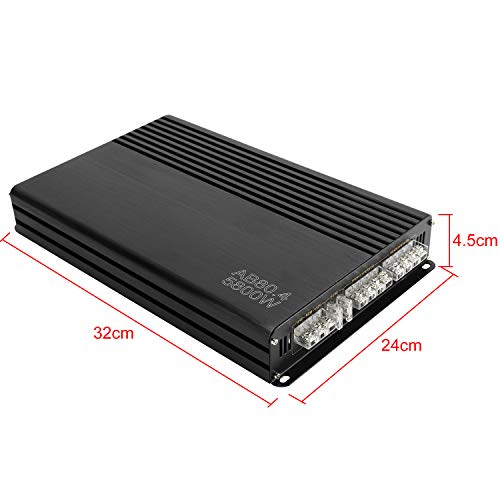 YaeCCC 5800W 12V 4 Channel Car Amplifier Stereo Audio Super Bass Power Subwoofer Amp - Image 2