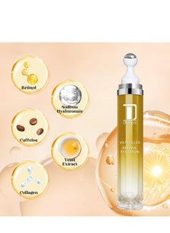 Dongyu Dongyu Anti-Aging Retinol Eye Cream: Under Eye Cream for Wrinkles Fine Lines at Night - Daily Firming Eye Serum for Puffiness Eye Bags  - Image 2