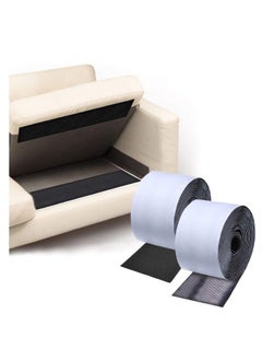 Couch Cushion Non Slip Pads to Keep Cushions from Sliding Hook and Loop Tape with Adhesive for Smooth Surfaces 2m Long 11cm Wide