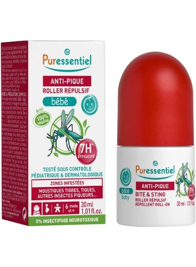 Puressentiel Antisting Repellent Roll On For Baby 30Ml  - Image 2