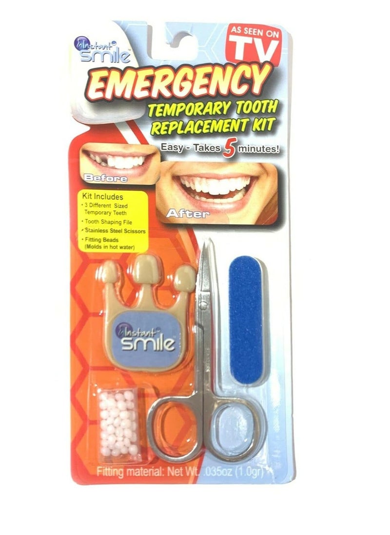 Instant Smile Instant Smile Emergency Temporary Tooth Replacement Kit -Dark  - Image 1